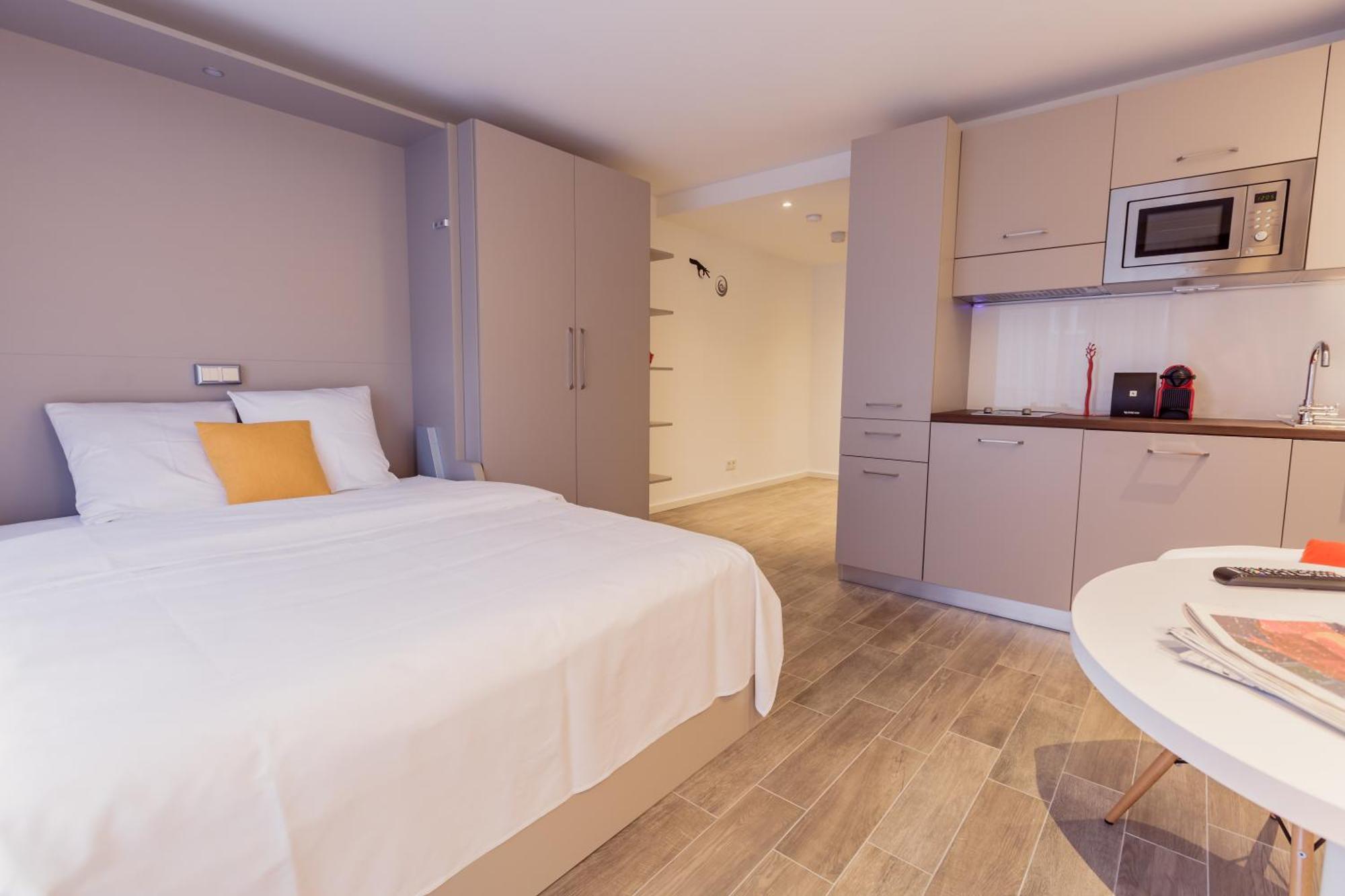 פרנקפורט 360 Apartment Hotel Frankfurt חדר תמונה