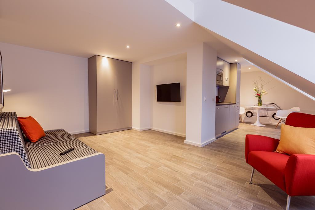 פרנקפורט 360 Apartment Hotel Frankfurt חדר תמונה